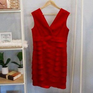 Red Party Special Occasion Dress 10P